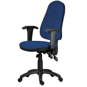 Bürostuhl, Stoff, Gestell schwarz, XENIA ASYN blau